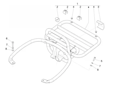 Rear rack
